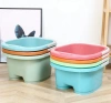 Plastic foot bath tub, household foot washing tub, roller massage tub, plastic foot bath tub manufacturer wholesale massage foot soaking tub Specification image